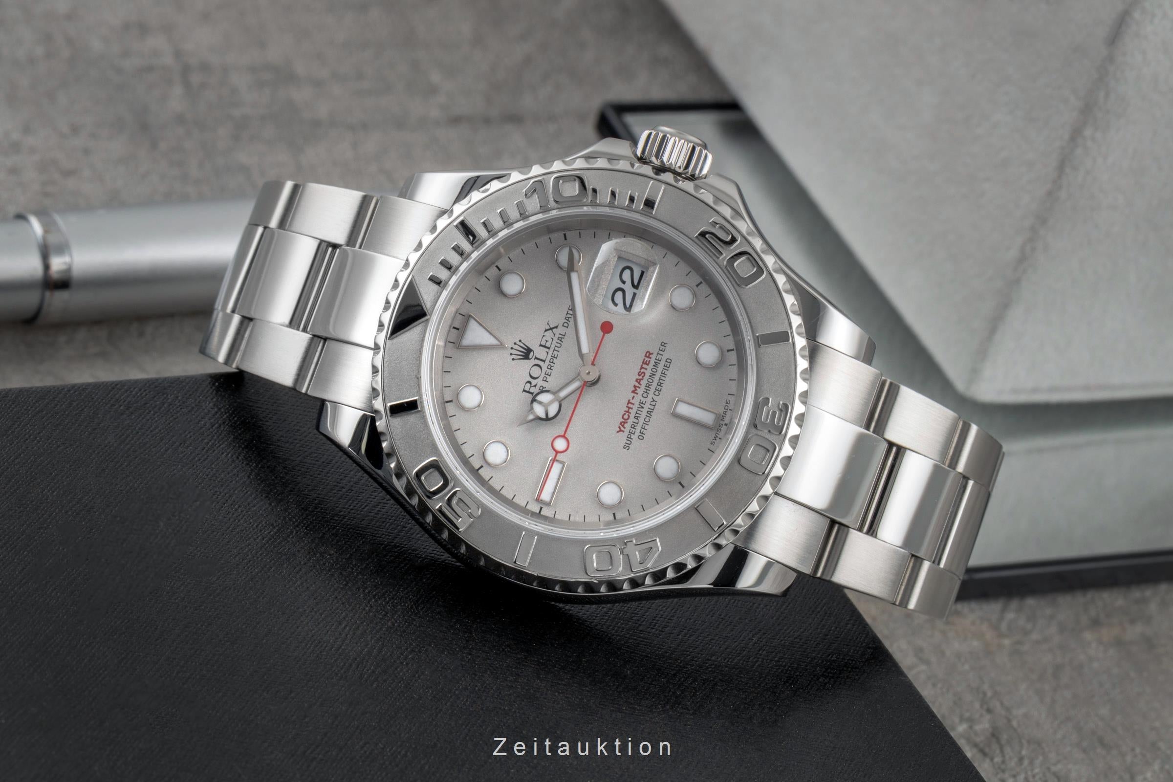 Rolex Yacht-Master steel / platinium automatic men's watch 16622  [2604781]