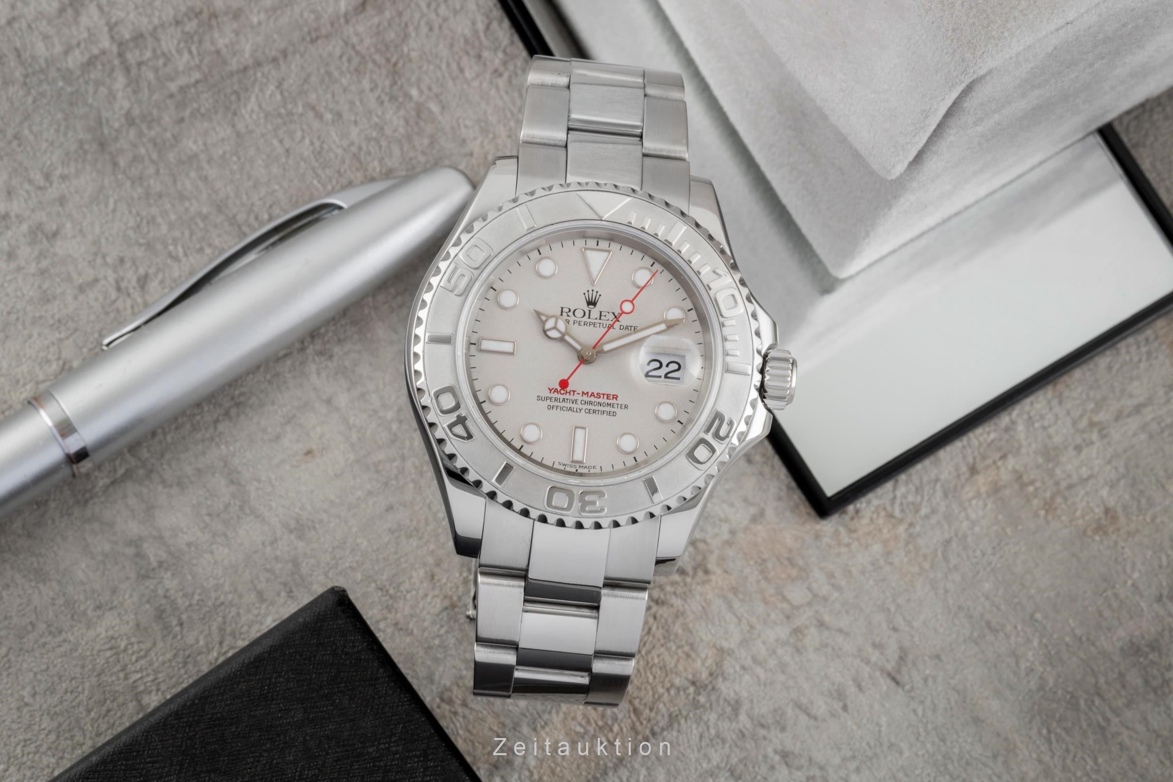 Rolex Yacht-Master steel / platinium automatic men's watch 16622  [2604781]