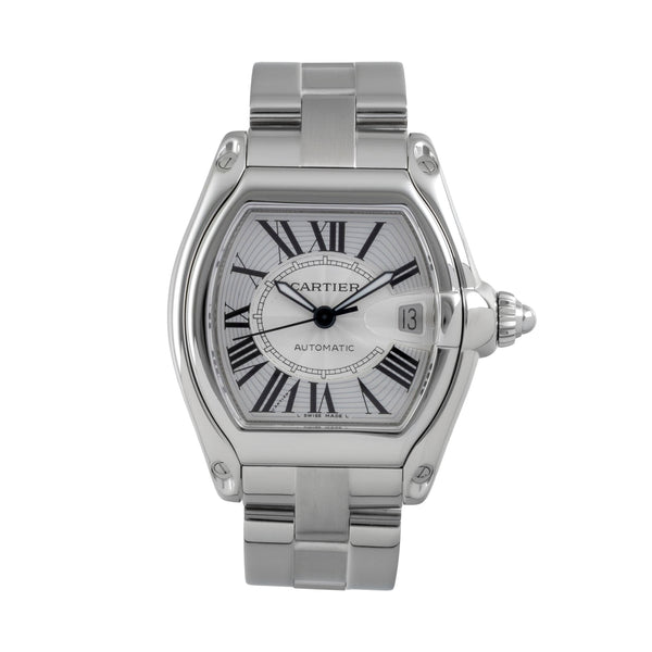Cartier Roadster acciaio automatismo orologio da uomo W62025V3  [2604782]