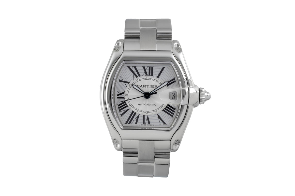 Cartier Roadster acciaio automatismo orologio da uomo W62025V3  [2604782]