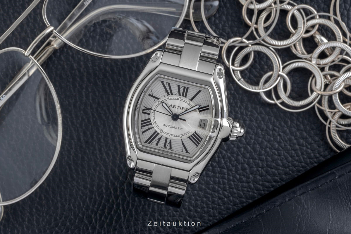 Cartier Roadster acciaio automatismo orologio da uomo W62025V3  [2604782]