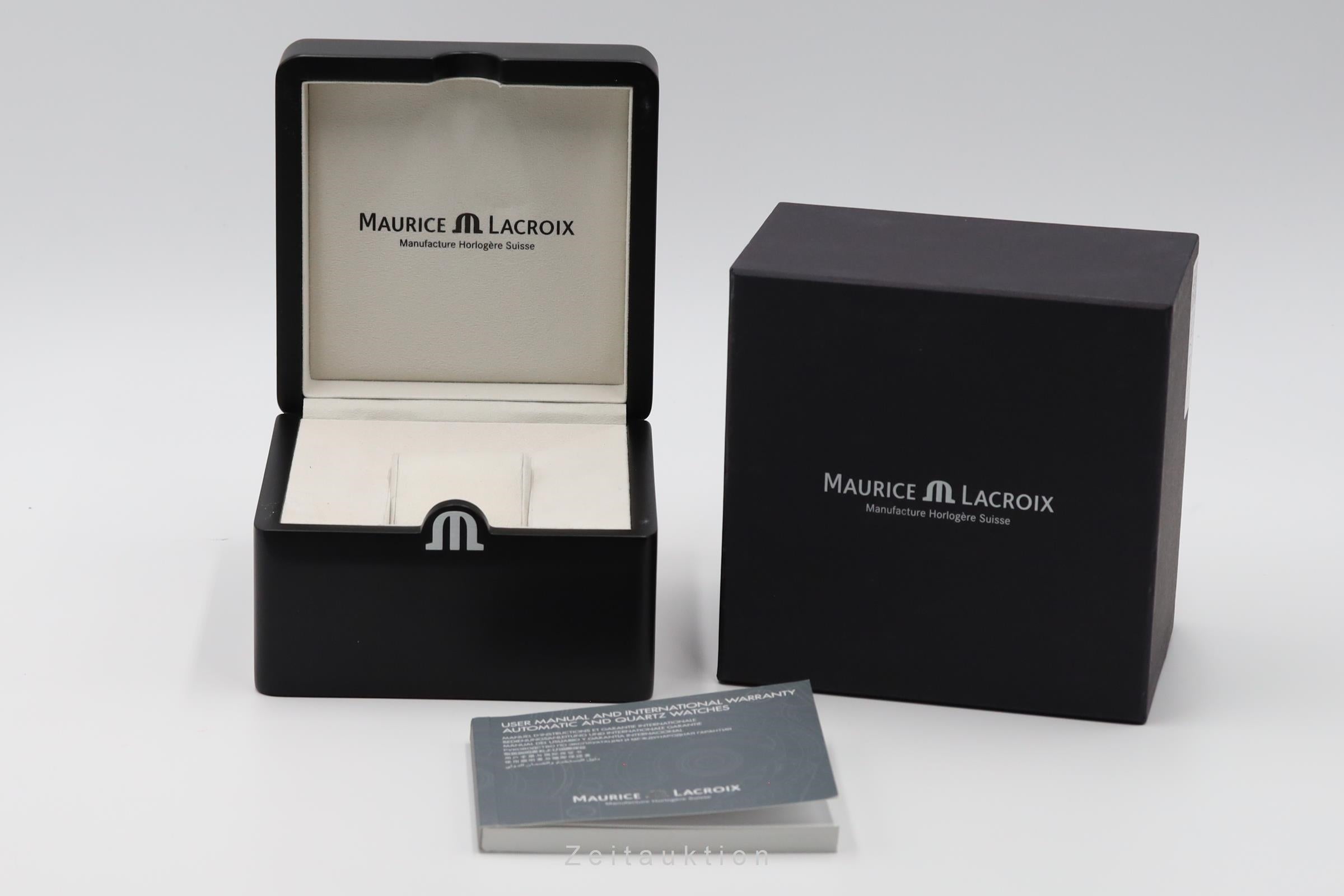 Maurice Lacroix Aikon cronógrafo acero automático reloj para caballeros AI6038-SS002-330-1 LP: 3400EUR  [2604785]
