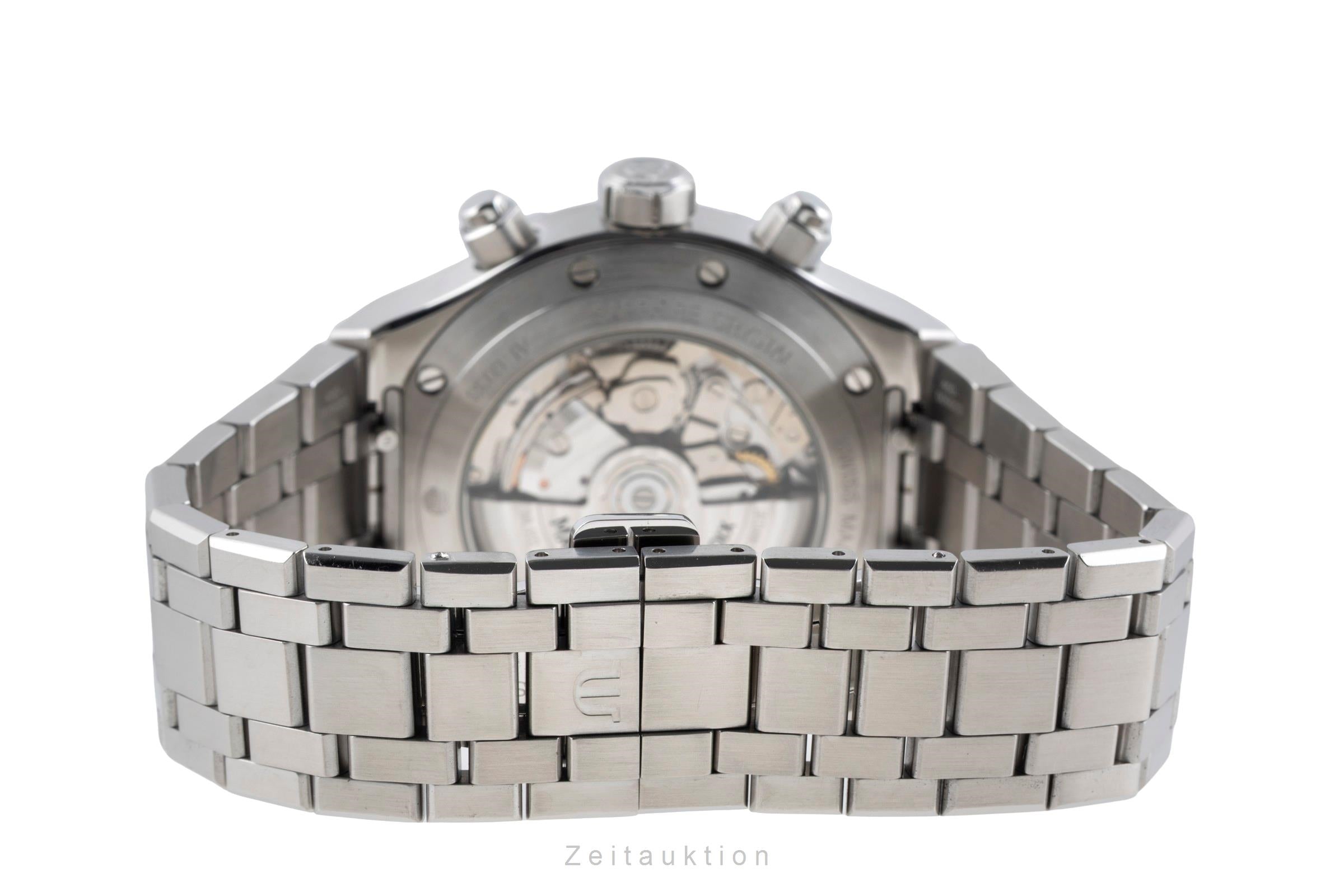 Maurice Lacroix Aikon cronógrafo acero automático reloj para caballeros AI6038-SS002-330-1 LP: 3400EUR  [2604785]