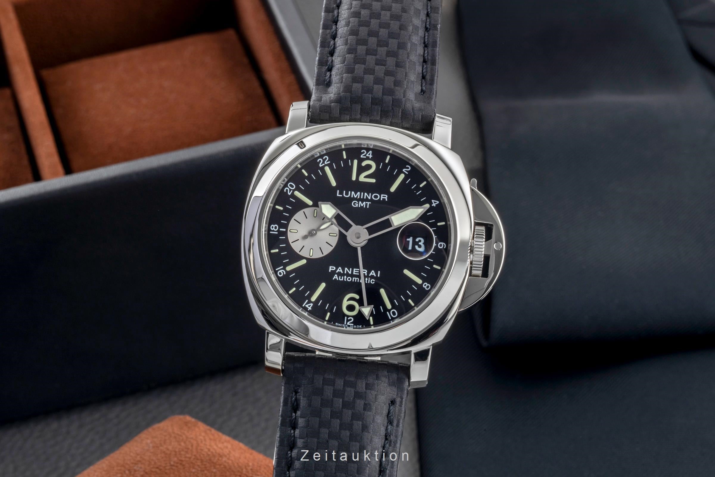 Panerai Luminor GMT steel automatic men's watch PAM00088  [2604786]
