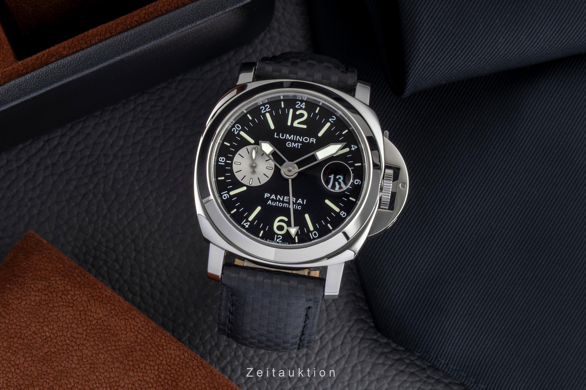 Panerai Luminor GMT steel automatic men's watch PAM00088  [2604786]