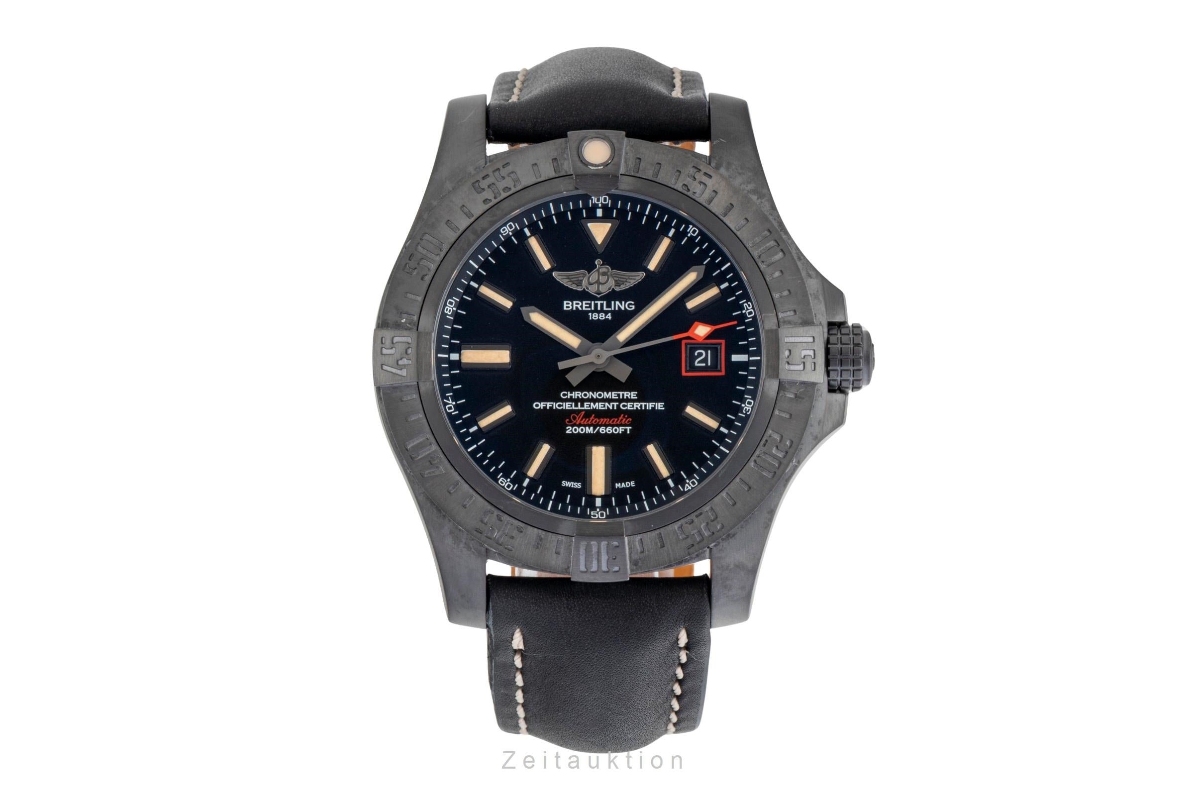 Breitling Avenger Blackbird 44 titanium automatic men's watch V1731110/BD74  [2604790]