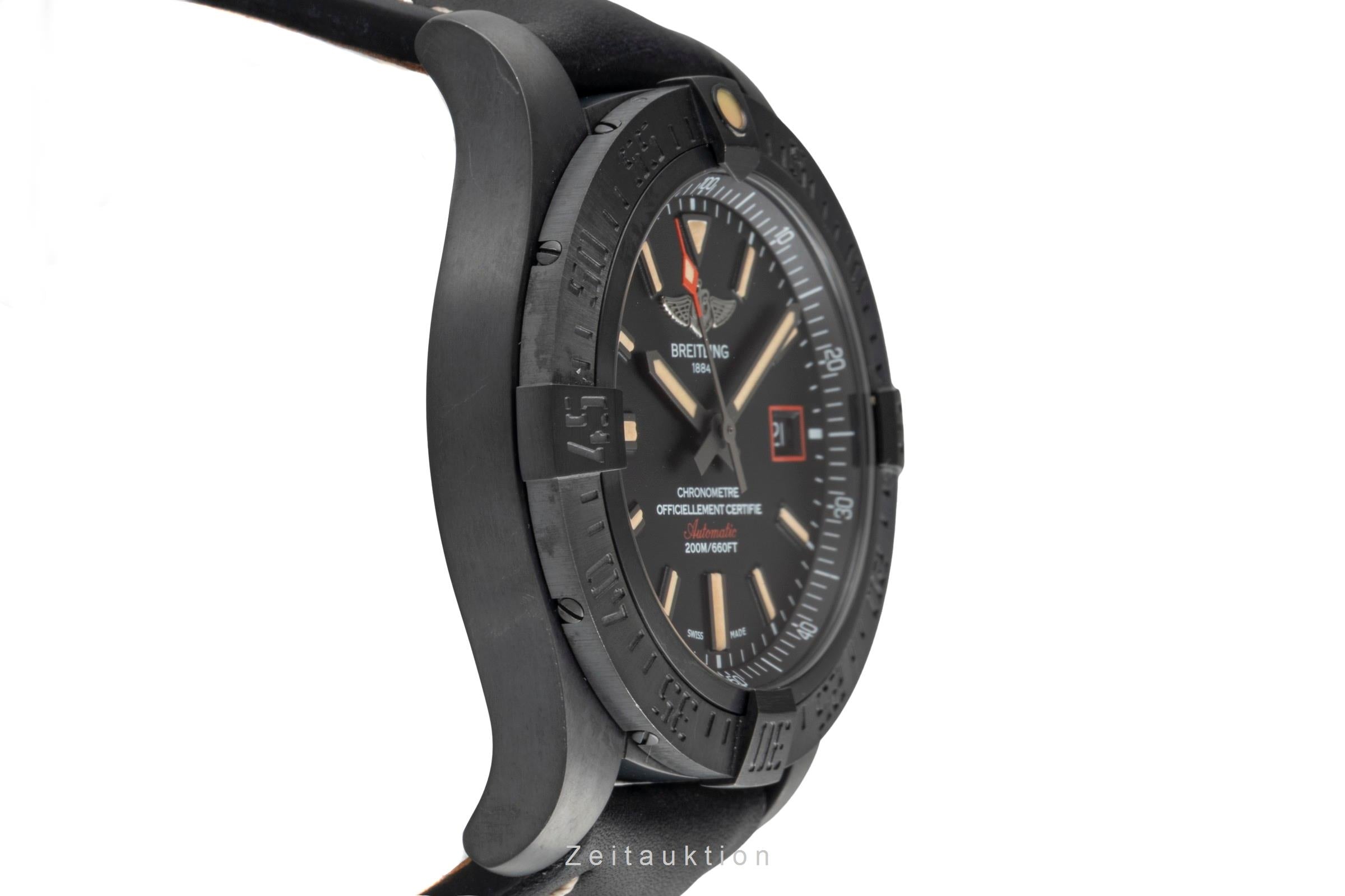 Breitling Avenger Blackbird 44 titanium automatic men's watch V1731110/BD74  [2604790]