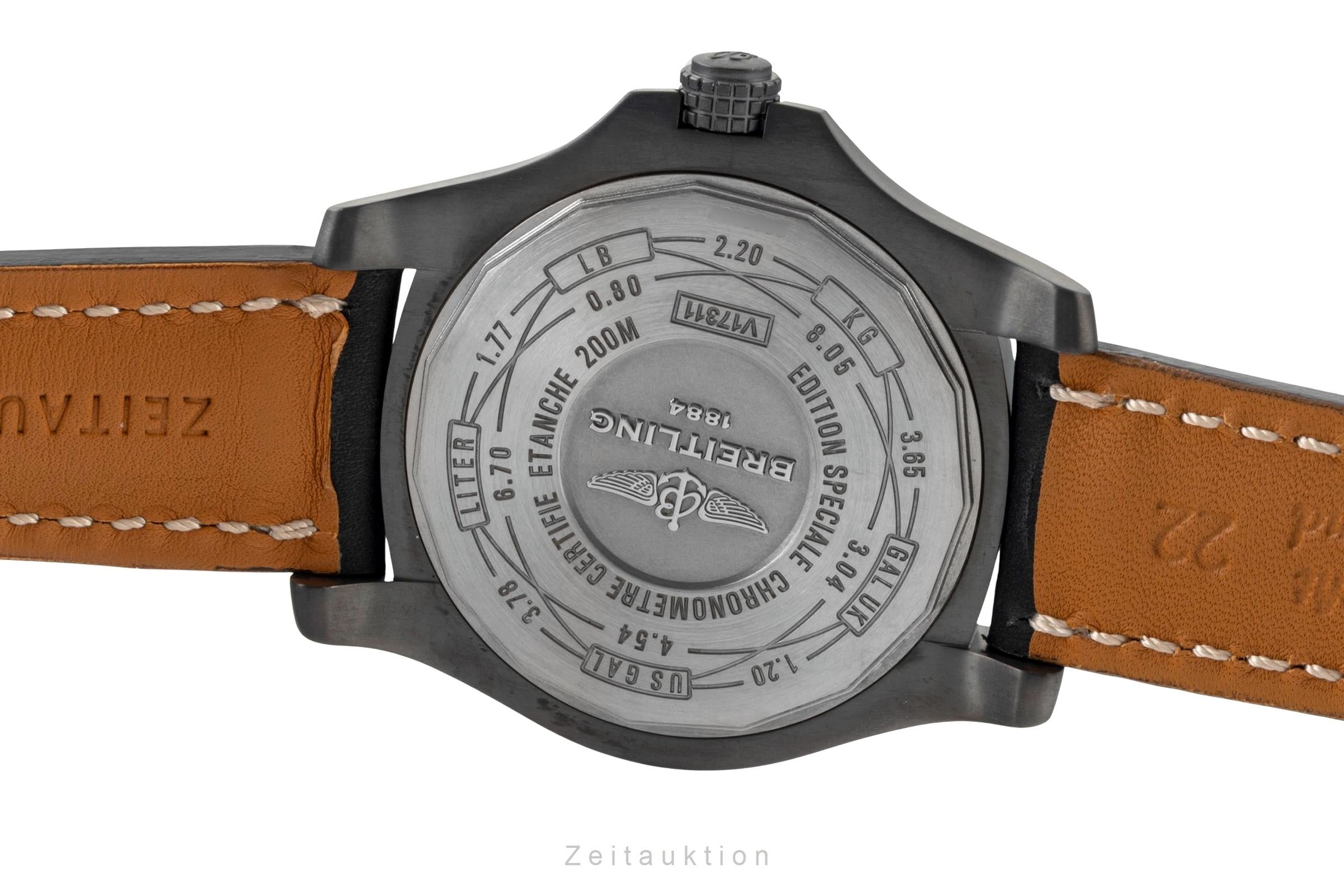 Breitling Avenger Blackbird 44 titanium automatic men's watch V1731110/BD74  [2604790]