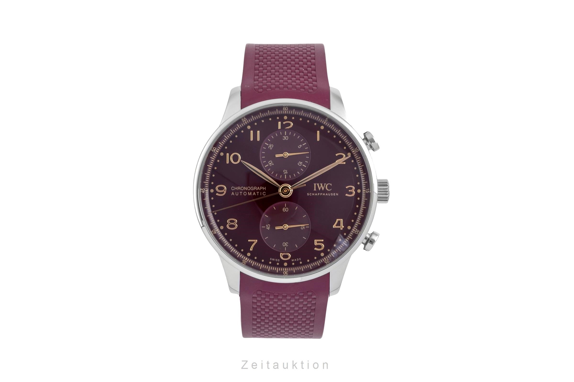 IWC Portugieser steel automatic men's watch IW371629 Limited  [2604792]