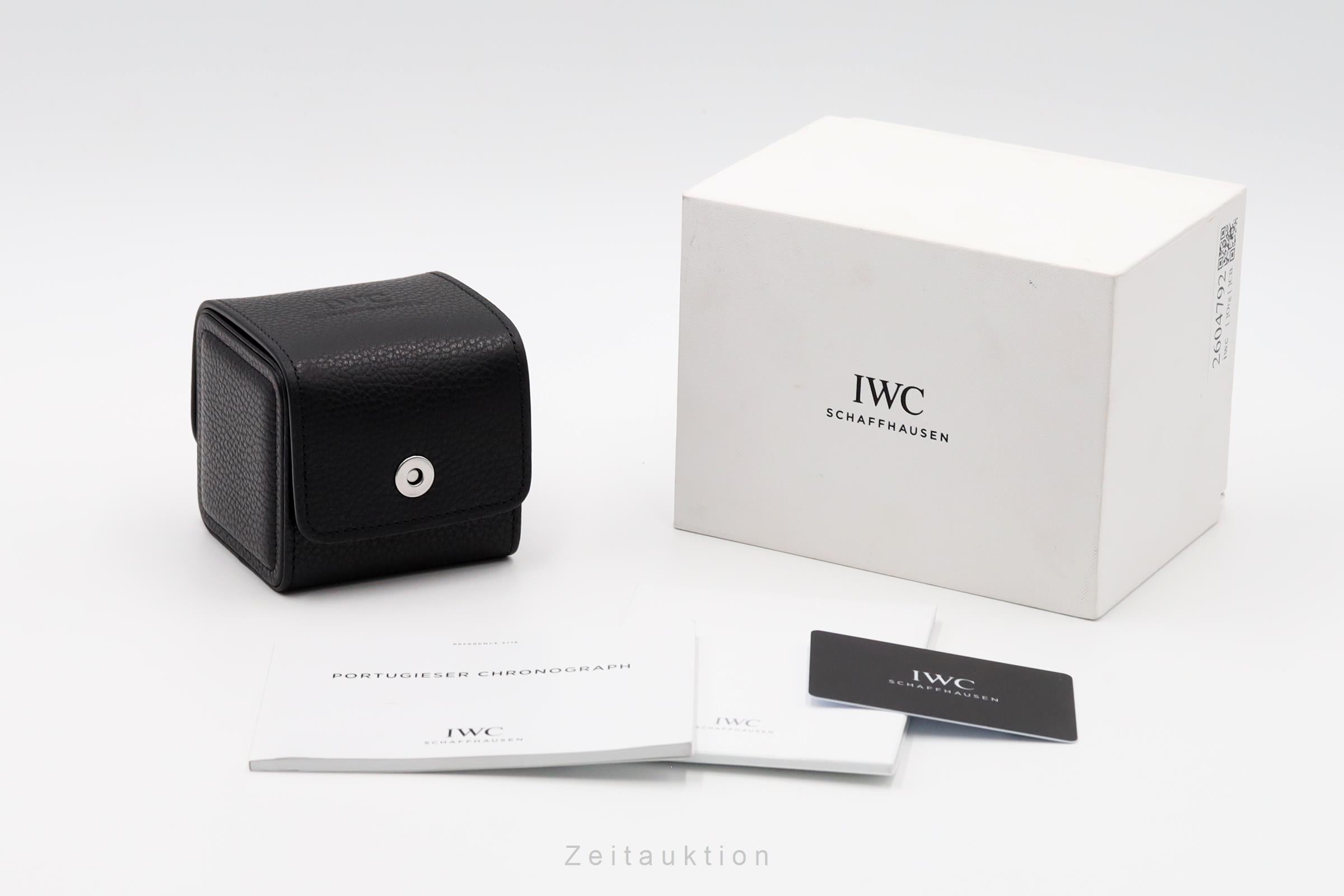 IWC Portugieser steel automatic men's watch IW371629 Limited  [2604792]