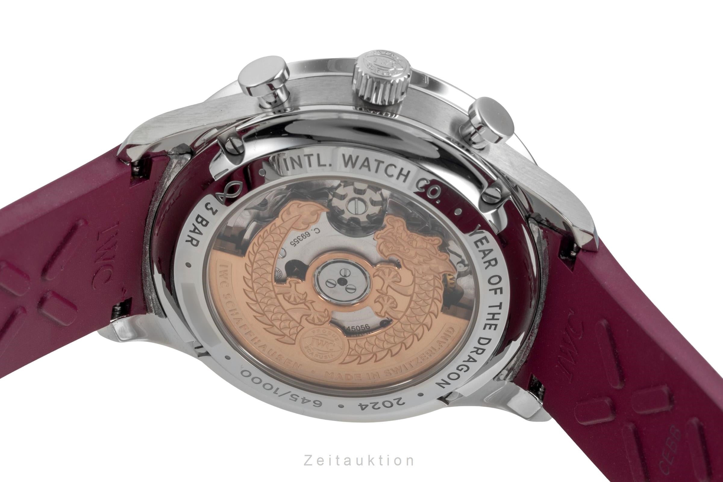IWC Portugieser steel automatic men's watch IW371629 Limited  [2604792]
