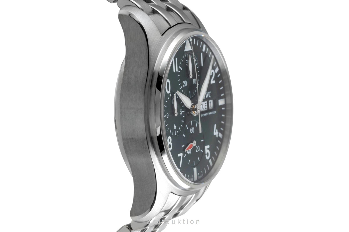 IWC Fliegerchronograph cronografo acciaio automatismo orologio da uomo IW388104  [2604793]