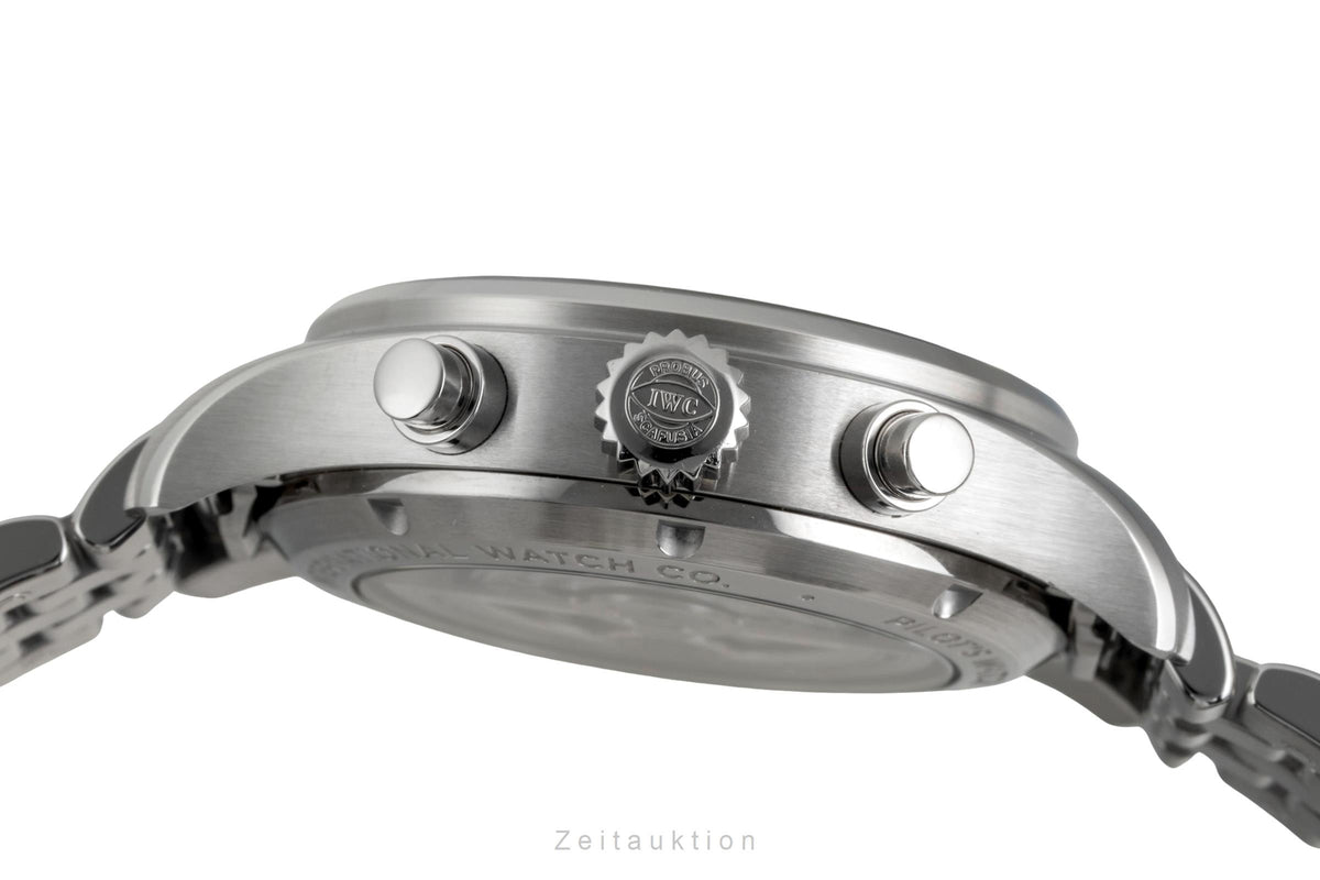 IWC Fliegerchronograph cronografo acciaio automatismo orologio da uomo IW388104  [2604793]