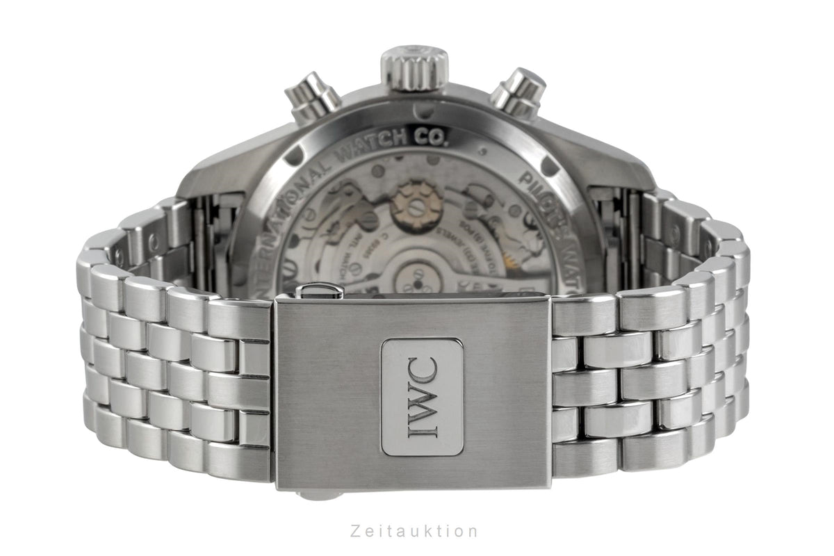 IWC Fliegerchronograph cronografo acciaio automatismo orologio da uomo IW388104  [2604793]