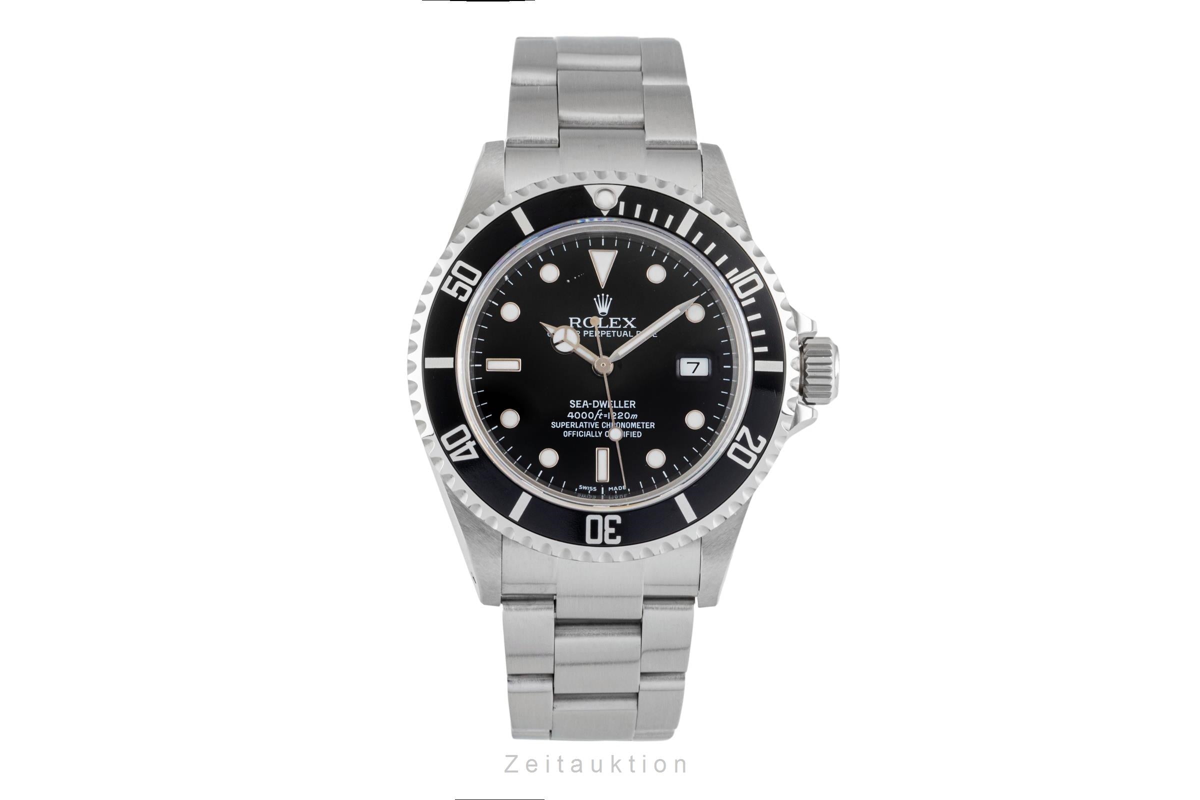 Rolex Sea-Dweller acciaio automatismo orologio da uomo 16600  [2604794]