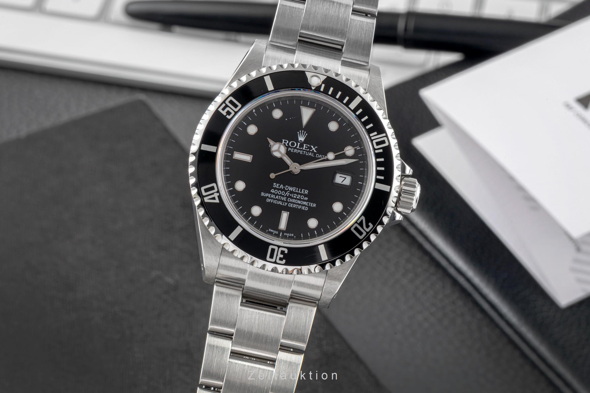 Rolex Sea-Dweller acciaio automatismo orologio da uomo 16600  [2604794]