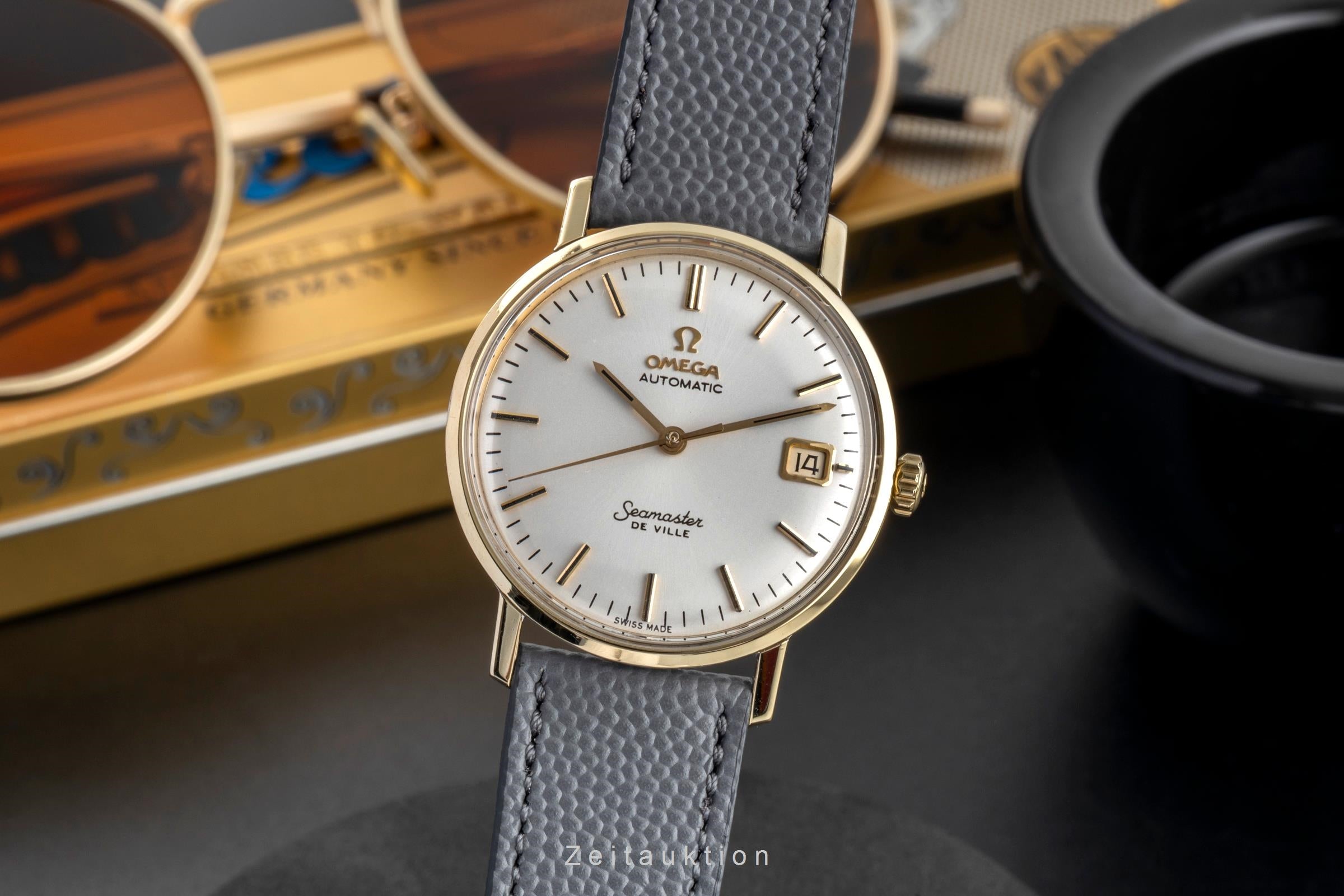 Omega Seamaster De Ville Stahl / Gold Automatik Ref. 166.020 CD 166.0020 Vintage [2604800]