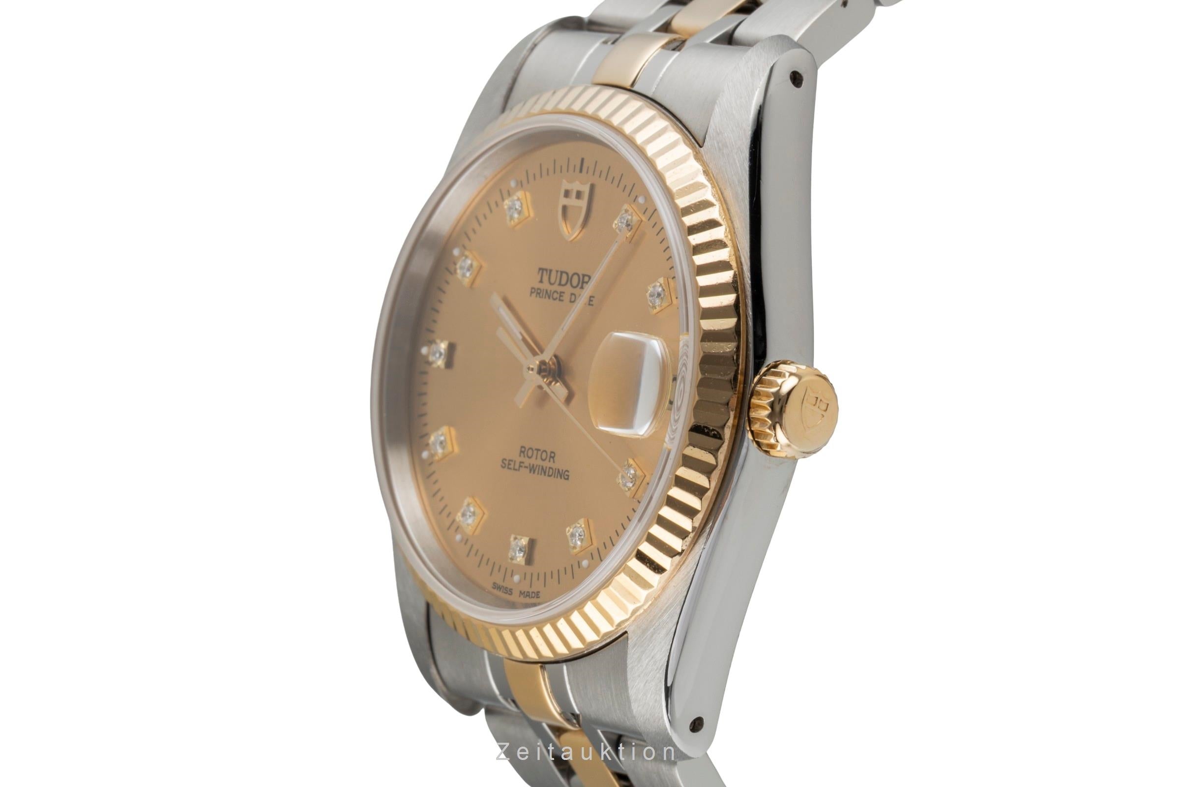 Tudor Prince Date acero automático reloj para caballeros 74033  [2604803]