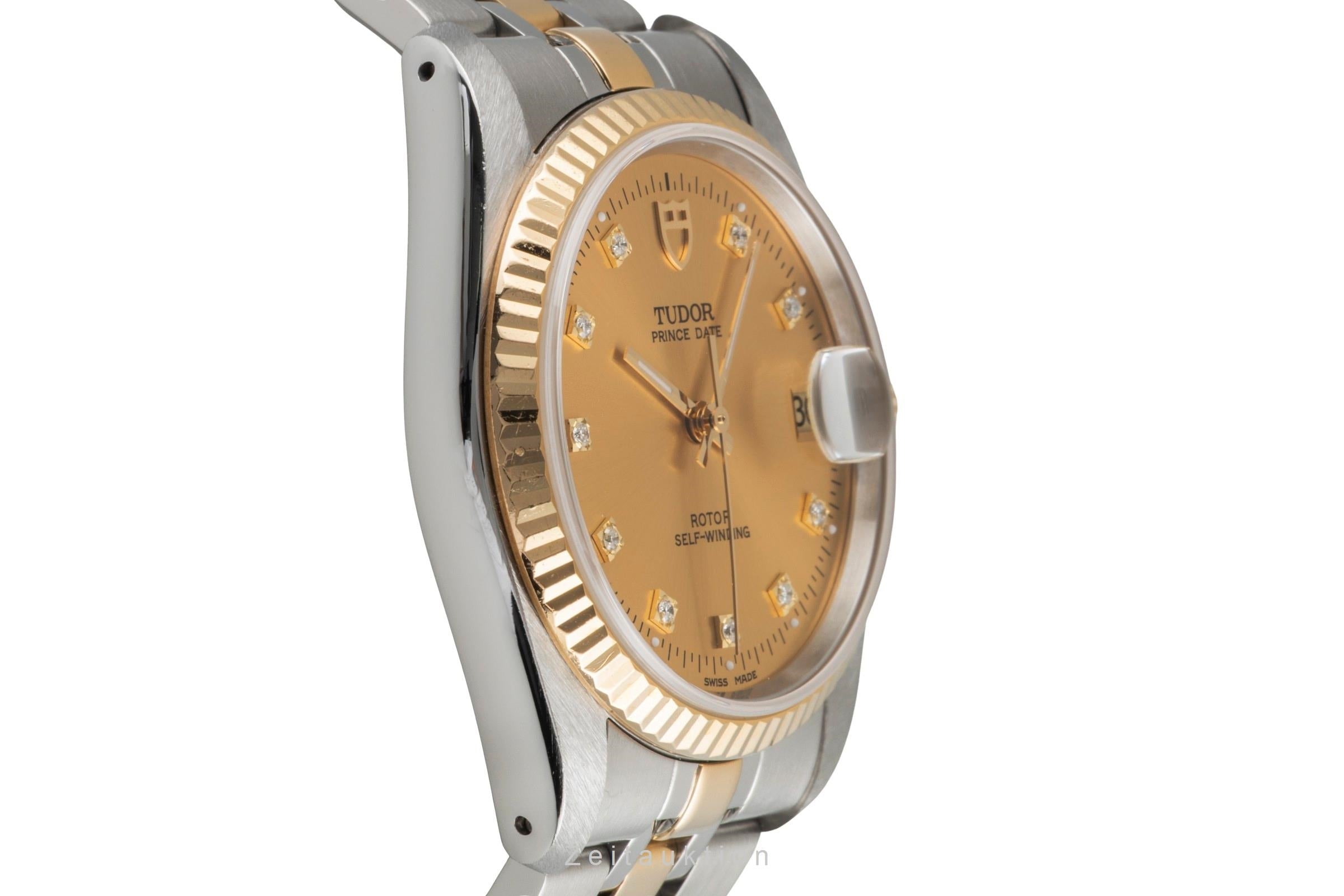 Tudor Prince Date acero automático reloj para caballeros 74033  [2604803]