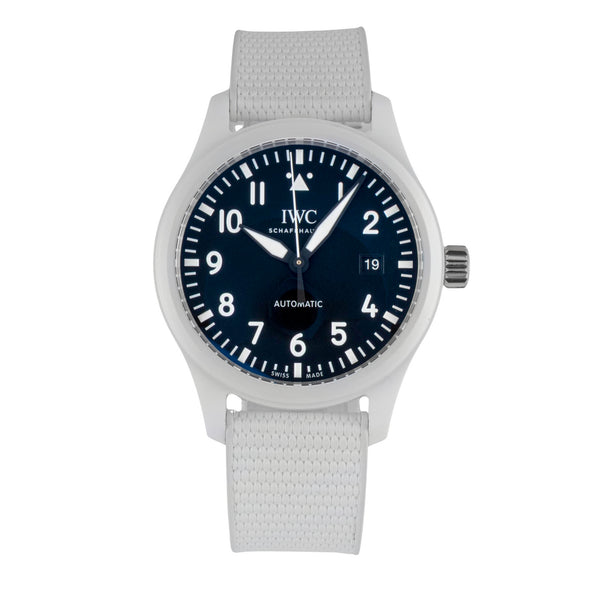 IWC Pilot ceramica / titanio automatismo orologio da uomo IW328104 LP: 9000EUR  [2604805]
