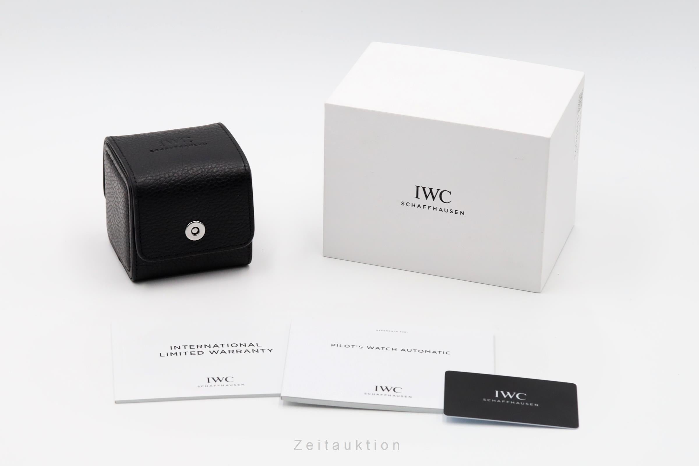 IWC Pilot ceramica / titanio automatismo orologio da uomo IW328104 LP: 9000EUR  [2604805]