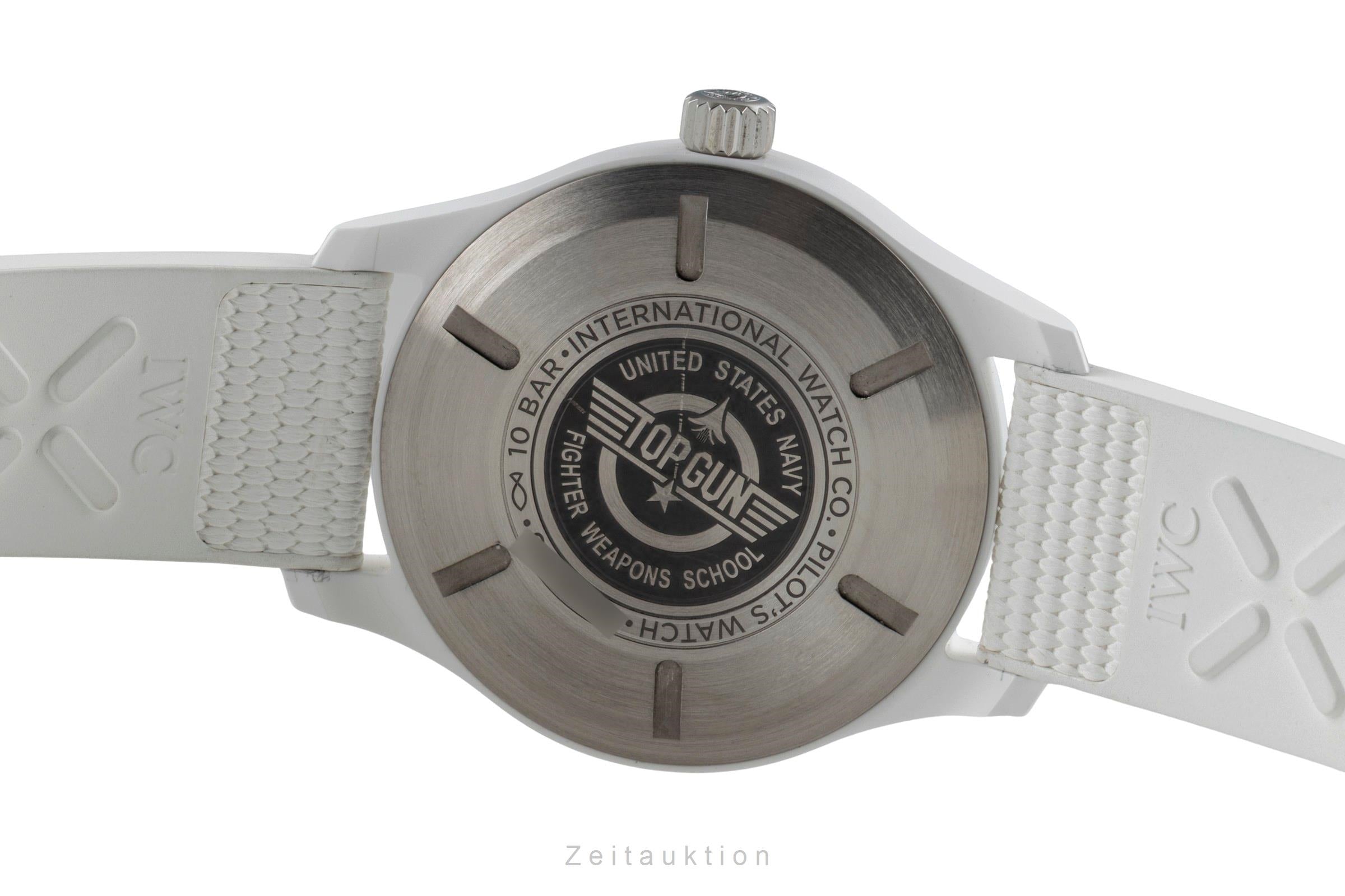 IWC Pilot ceramica / titanio automatismo orologio da uomo IW328104 LP: 9000EUR  [2604805]