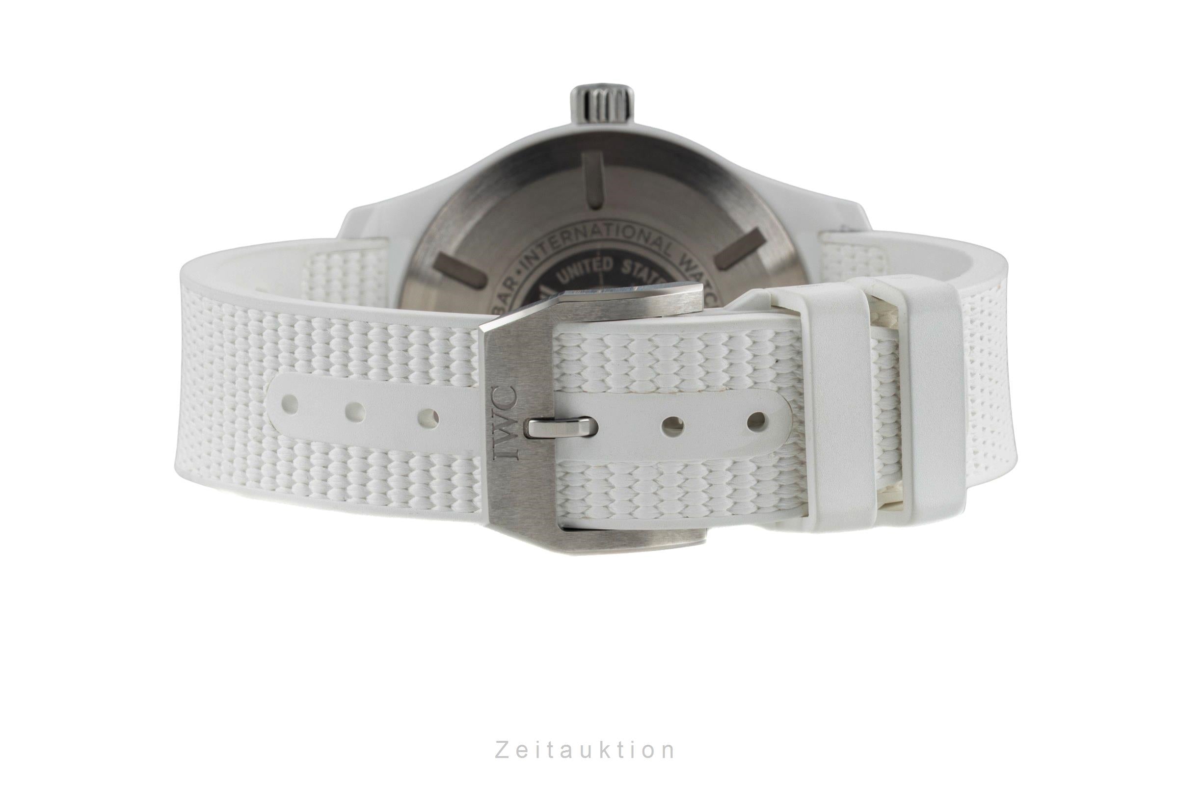IWC Pilot ceramica / titanio automatismo orologio da uomo IW328104 LP: 9000EUR  [2604805]