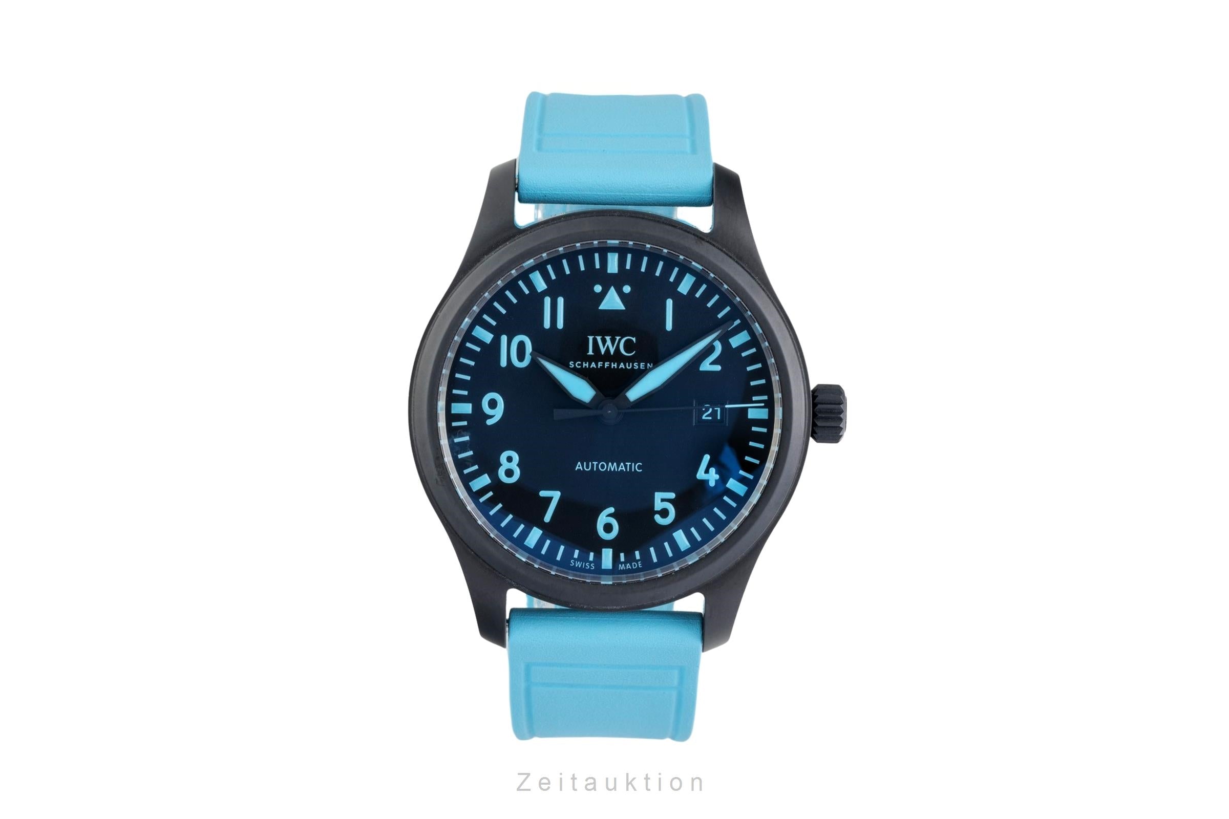 IWC Pilot ceramic / titanium automatic men's watch IW328107 LP: 9000EUR Limited  [2604806]