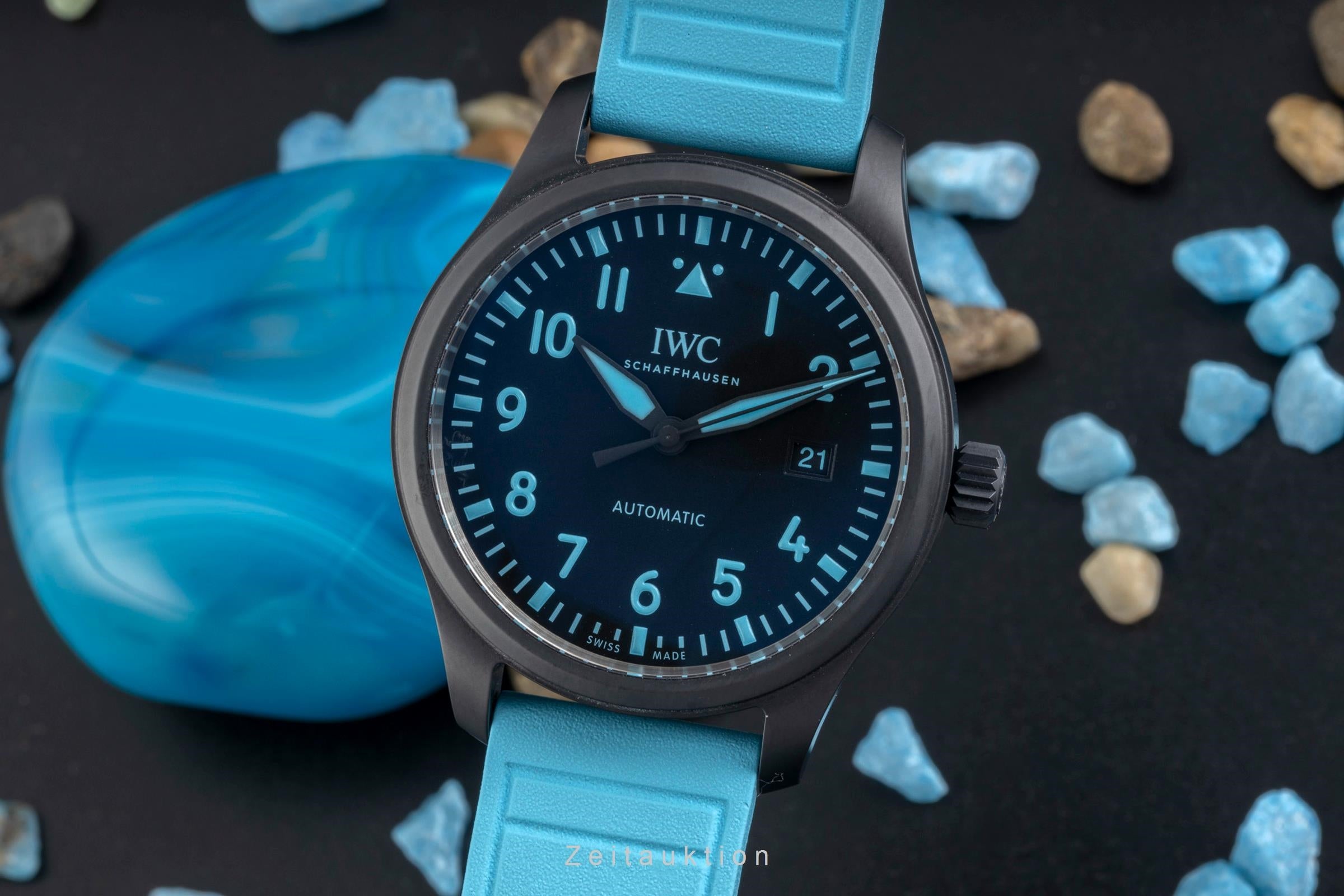 IWC Pilot ceramic / titanium automatic men's watch IW328107 LP: 9000EUR Limited  [2604806]