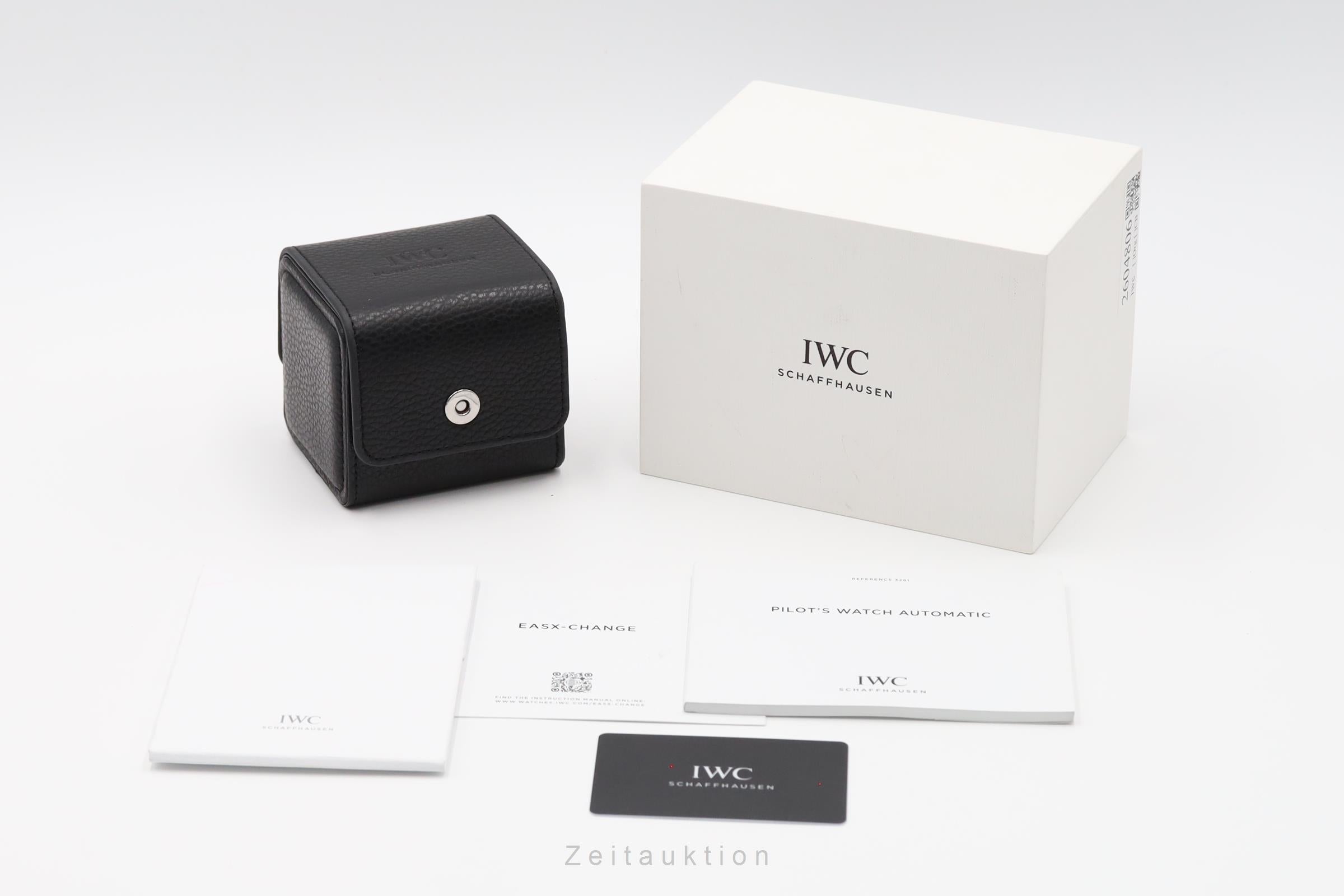 IWC Pilot ceramic / titanium automatic men's watch IW328107 LP: 9000EUR Limited  [2604806]