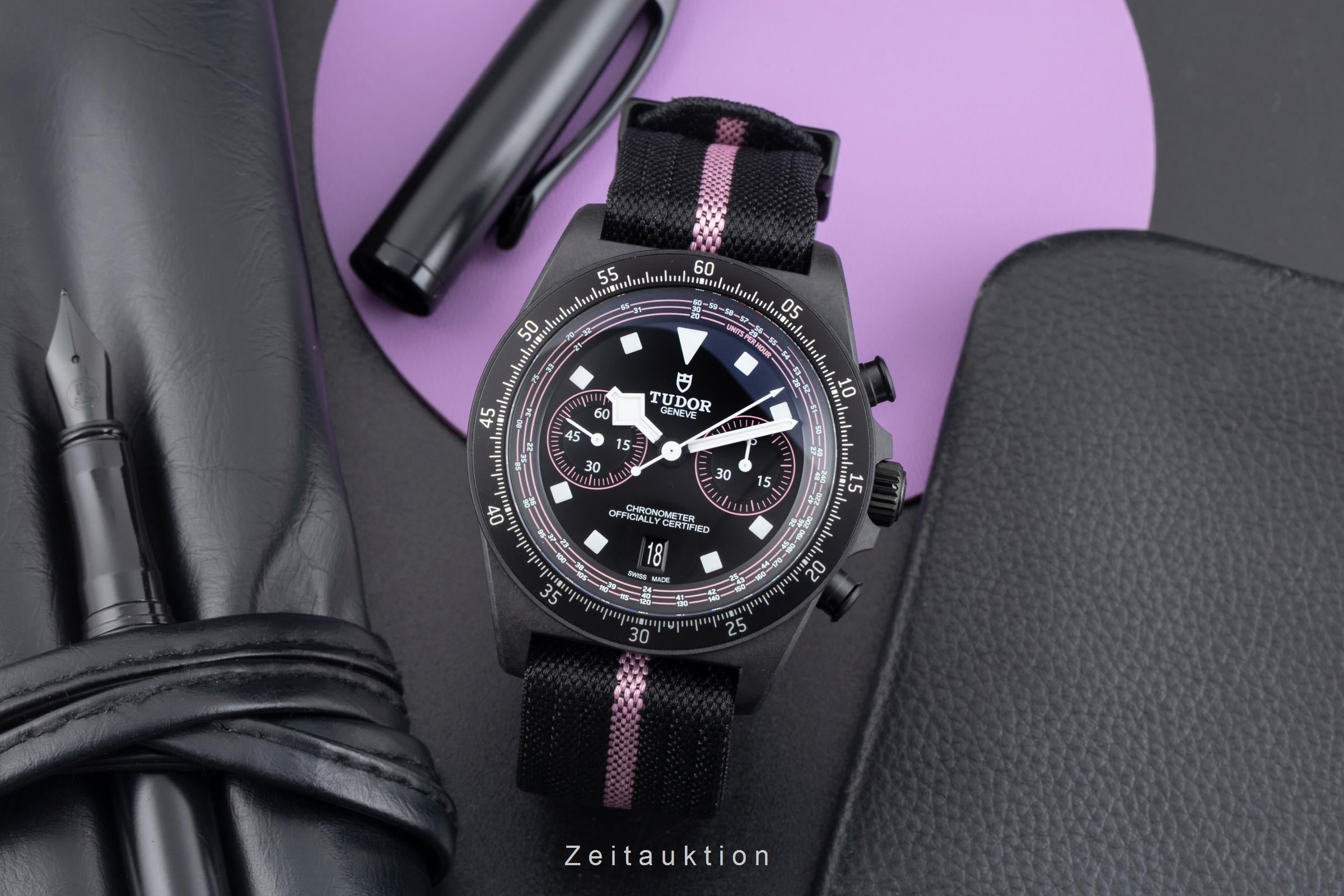 Tudor Pelagos chronograph carbon automatic men's watch 25827KNRS Limited  [2604807]