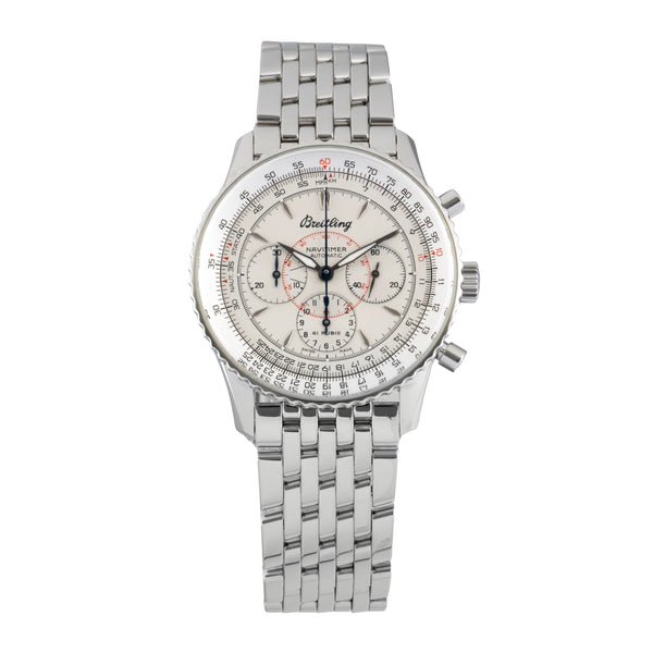 Breitling Montbrillant cronografo acciaio automatismo orologio da uomo A30030.4    [2604814]