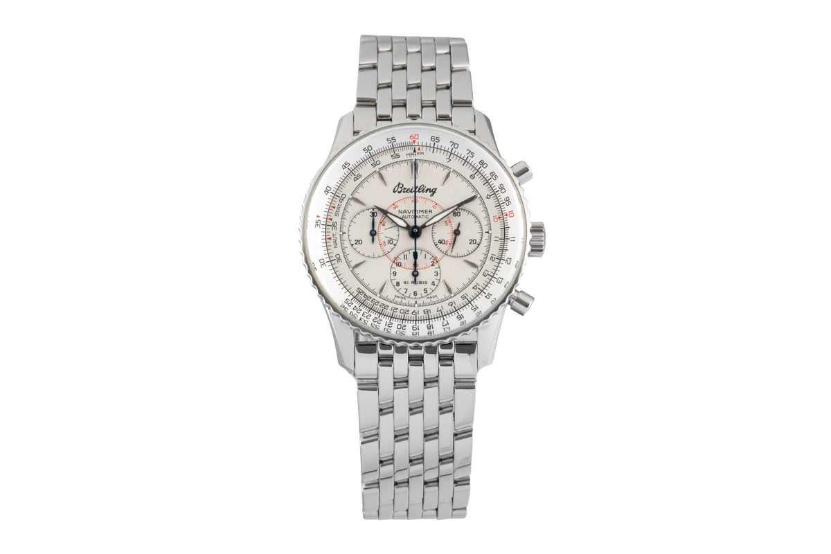 Breitling Montbrillant chronograph steel automatic men's watch A30030.4    [2604814]
