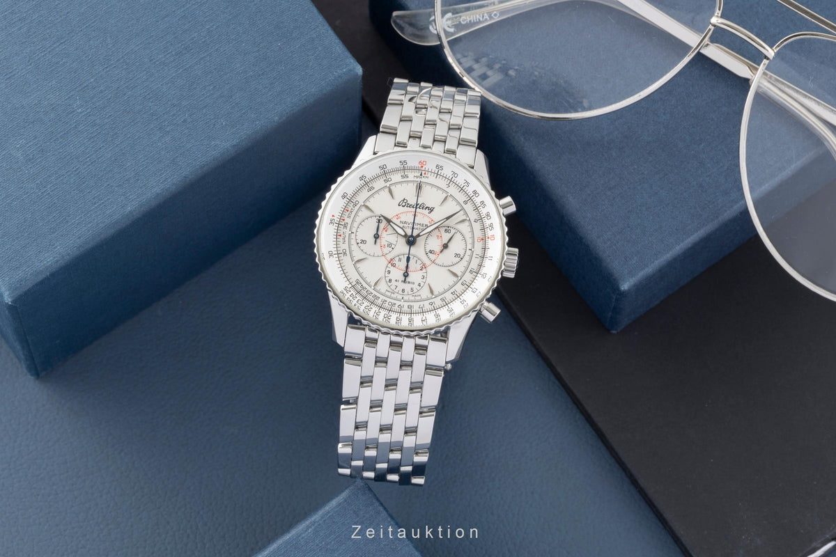 Breitling Montbrillant cronografo acciaio automatismo orologio da uomo A30030.4    [2604814]