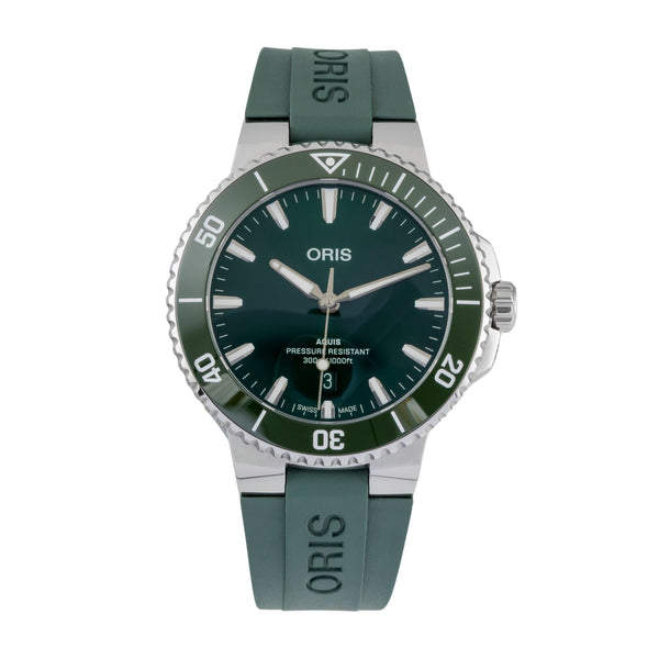 Oris Aquis Date steel automatic men's watch 01 733 7789 4157-07 4 23 37FC  [2604816]