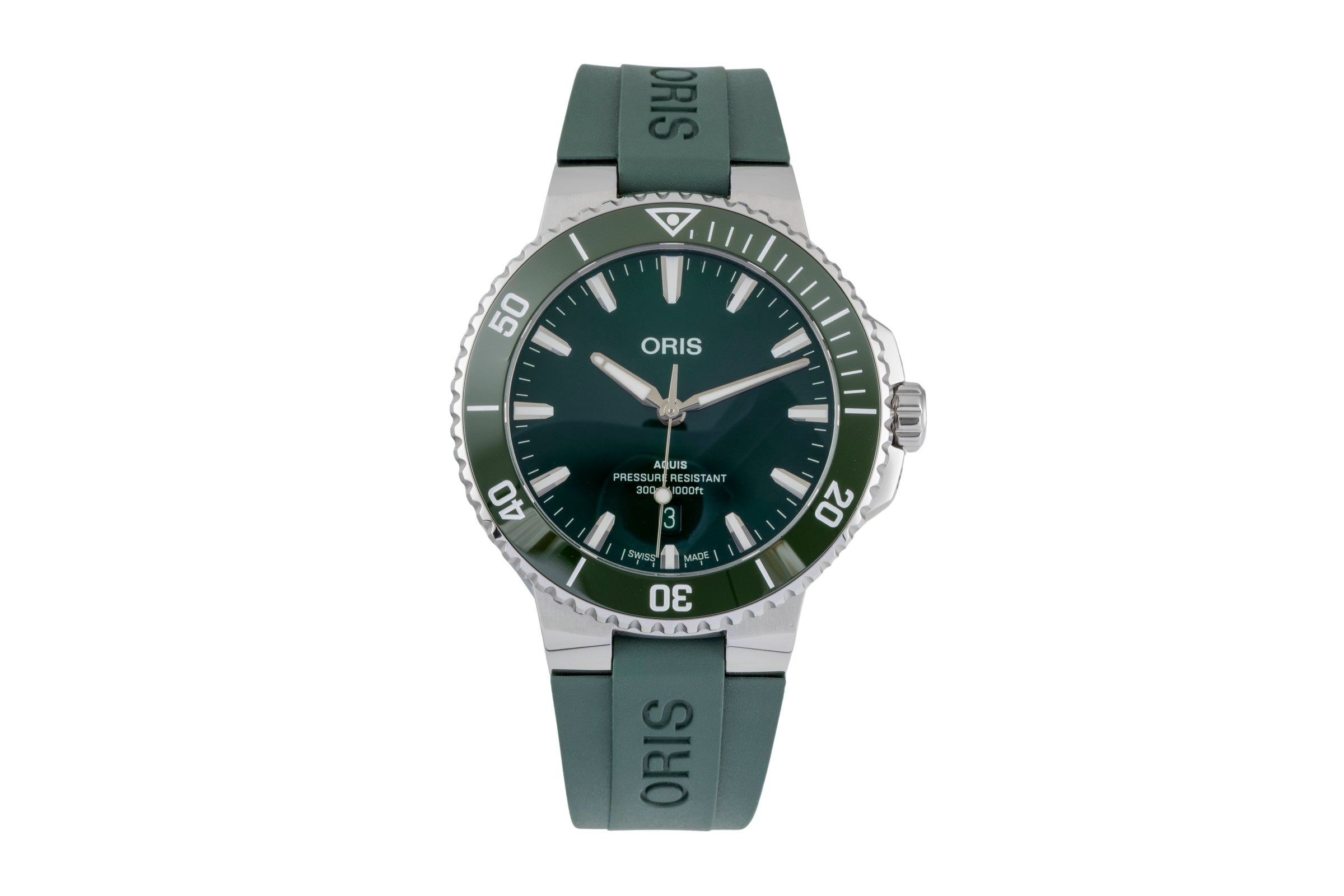Oris Aquis Date steel automatic men's watch 01 733 7789 4157-07 4 23 37FC  [2604816]