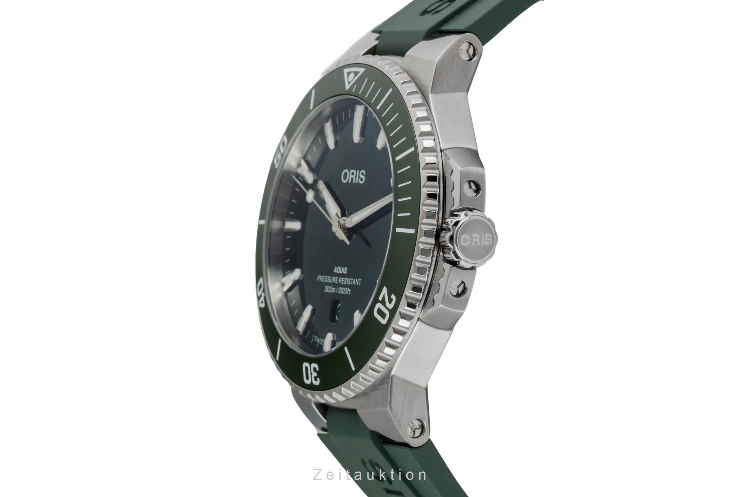 Oris Aquis Date steel automatic men's watch 01 733 7789 4157-07 4 23 37FC  [2604816]