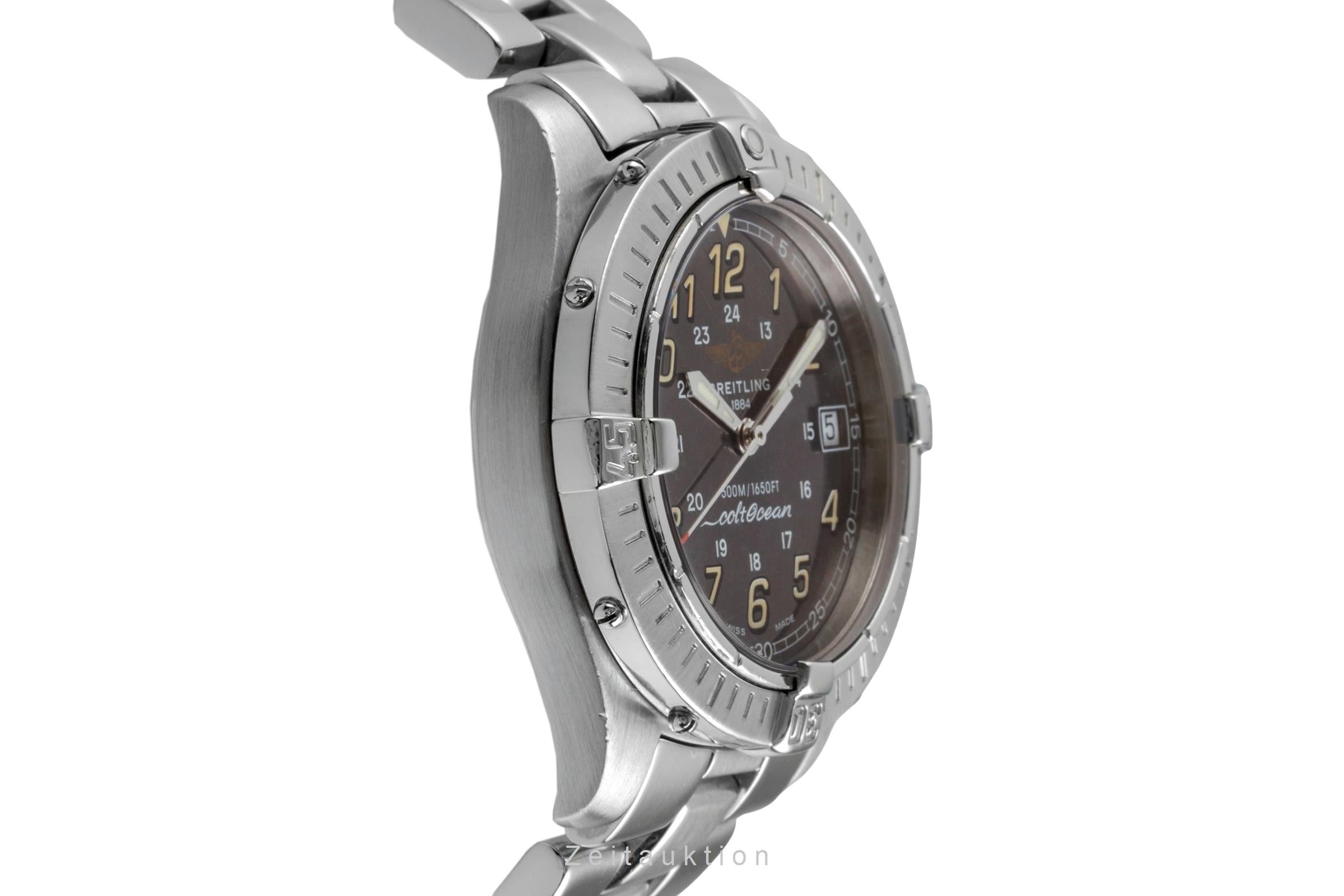 Breitling Colt acciaio quarzo orologio da uomo A64350  [2604817]