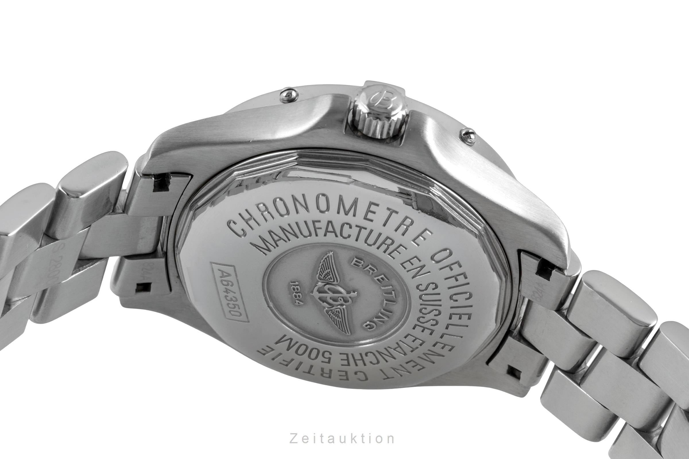 Breitling Colt acciaio quarzo orologio da uomo A64350  [2604817]