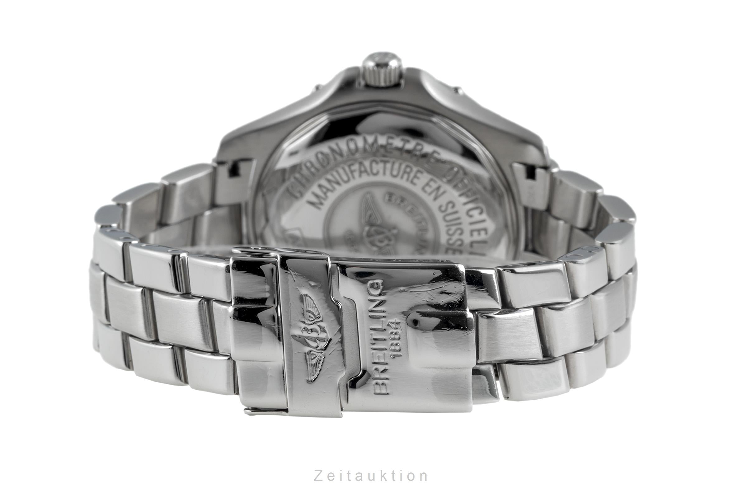 Breitling Colt acciaio quarzo orologio da uomo A64350  [2604817]