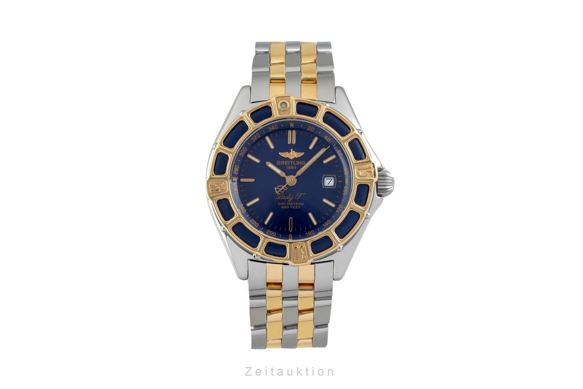 Breitling Lady J acciaio / oro quarzo orologio da uomo D52065  [2604820]