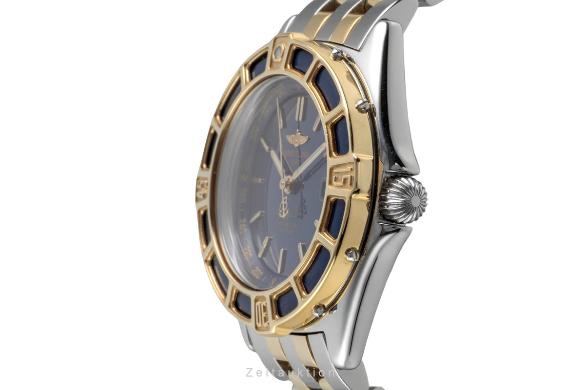 Breitling Lady J acciaio / oro quarzo orologio da uomo D52065  [2604820]