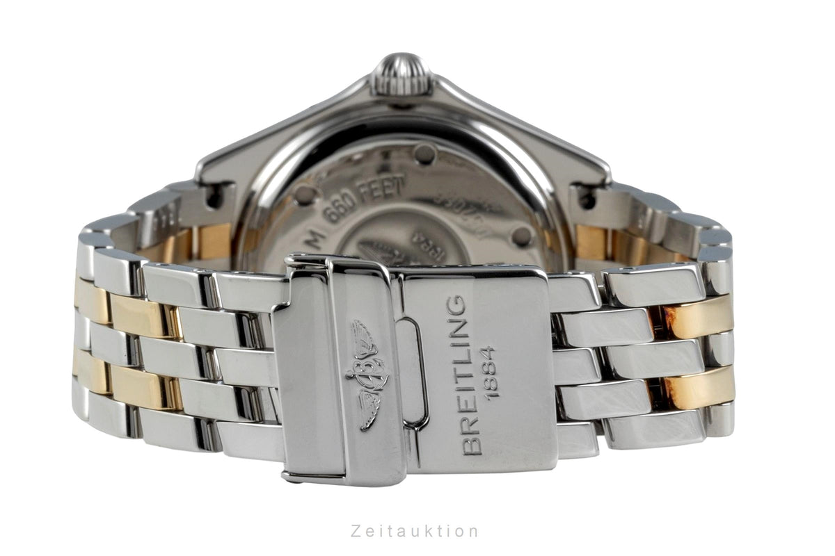 Breitling Lady J acciaio / oro quarzo orologio da uomo D52065  [2604820]