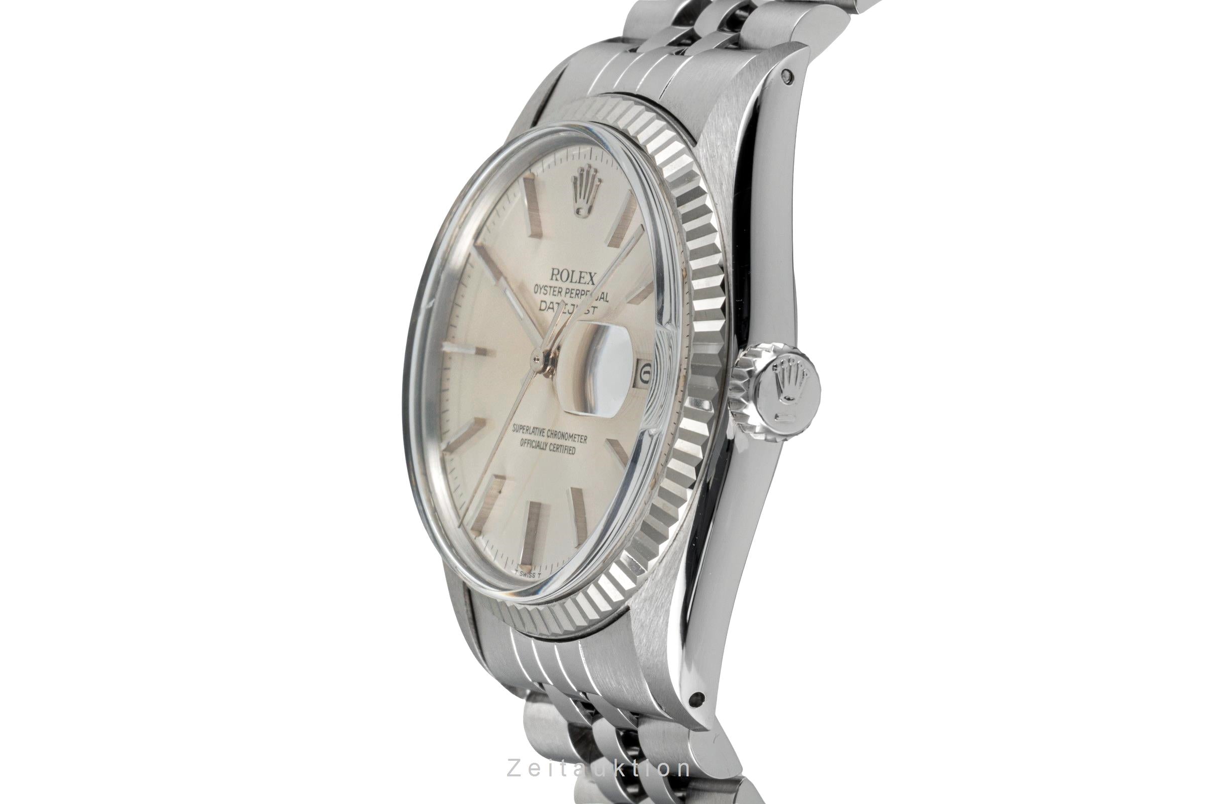 Rolex Datejust acero / oro blanco automático reloj para caballeros 16014 Vintage  [2604821]