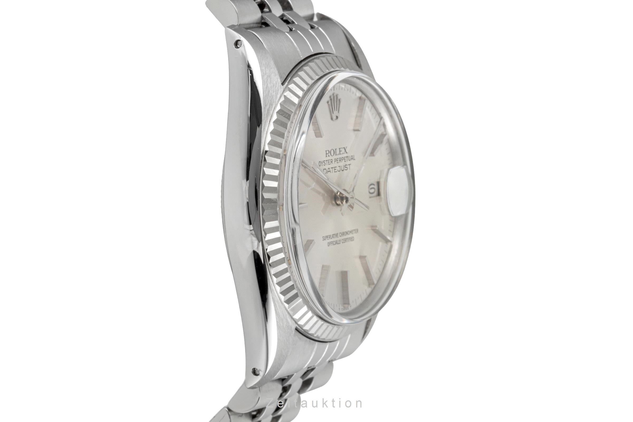 Rolex Datejust acero / oro blanco automático reloj para caballeros 16014 Vintage  [2604821]