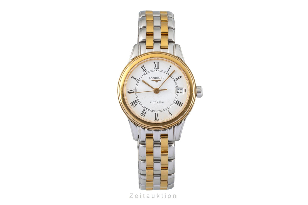 Longines Flagship Classic Lady Stahl / vergoldet Automatik Damenuhr Ref L4.274.3 [2604822]
