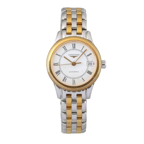 Longines Flagship Classic Lady Stahl / vergoldet Automatik Damenuhr Ref L4.274.3 [2604822]