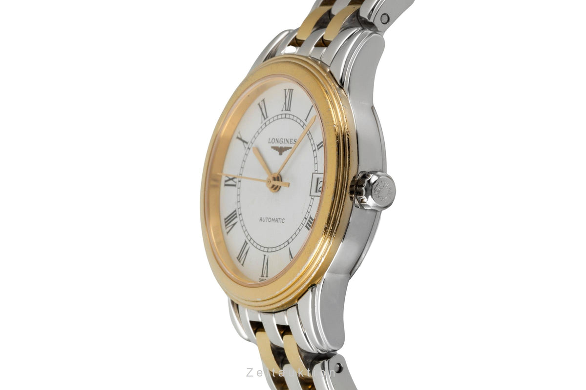 Longines Flagship Classic Lady Stahl / vergoldet Automatik Damenuhr Ref L4.274.3 [2604822]