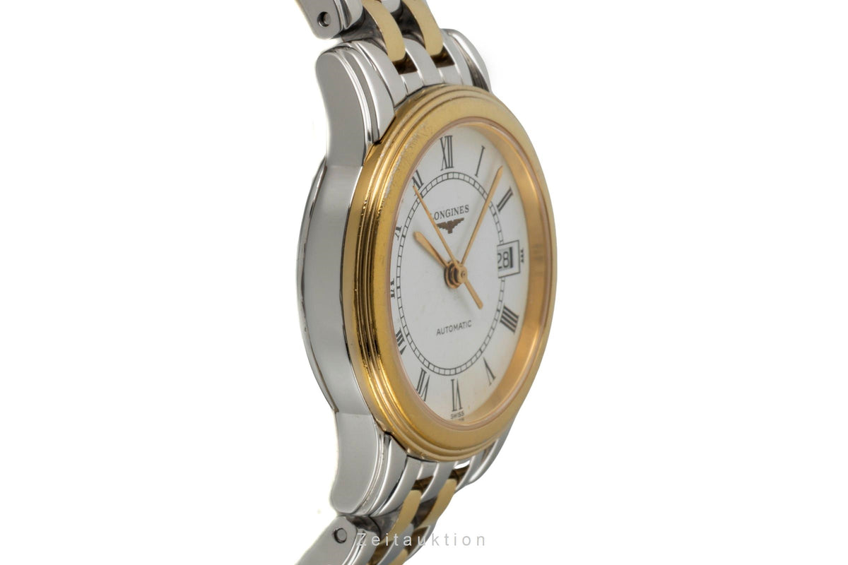 Longines Flagship Classic Lady Stahl / vergoldet Automatik Damenuhr Ref L4.274.3 [2604822]
