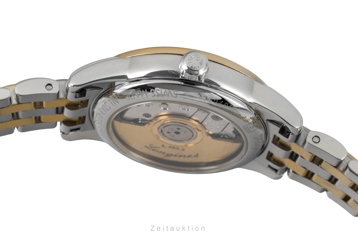 Longines Flagship Classic Lady Stahl / vergoldet Automatik Damenuhr Ref L4.274.3 [2604822]